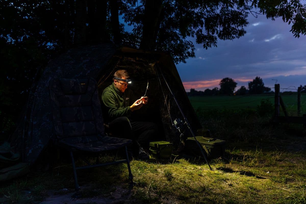 Nachtvis en derde hengel