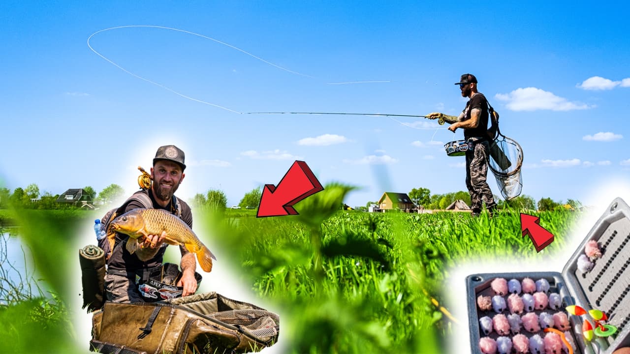 VISblad TV: vliegvissen op karper (video)