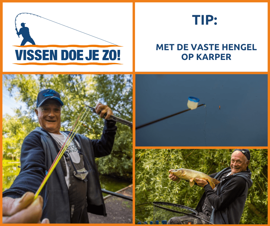 VIStips: met de vaste hengel op karper