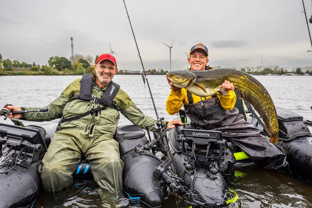 Bellyboaten op meerval en snoekbaars in de Dieze in VIS TV (video)