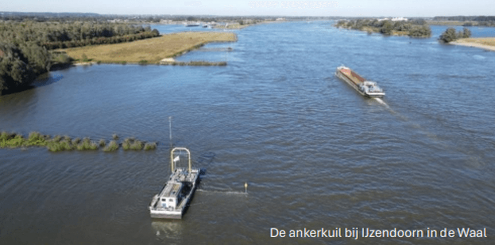 Ankerkuil in de Waal