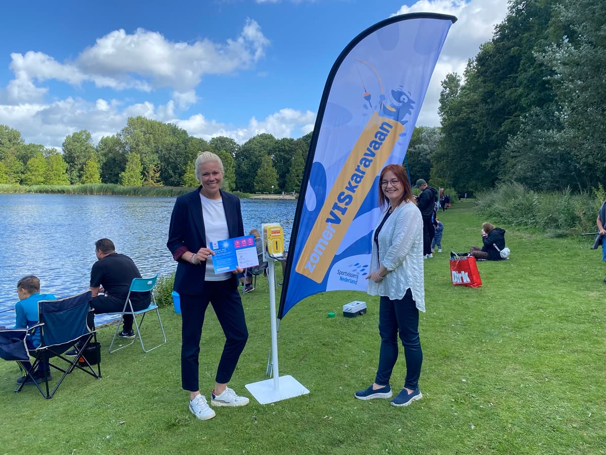 Sportvisserij Nederland zet zich in voor huidkankerpreventie