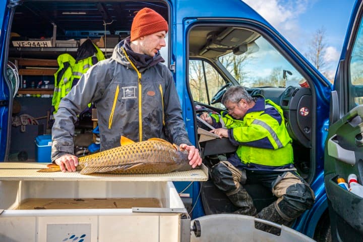Onderzoek dat werkt voor sportvisser en water