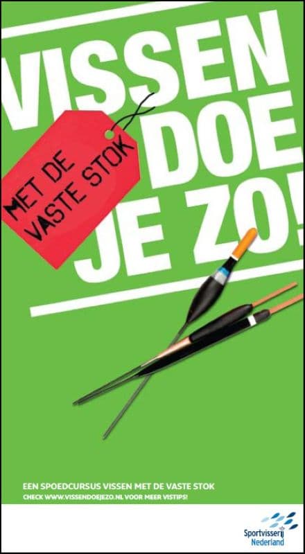 Leer vissen met de vaste hengel