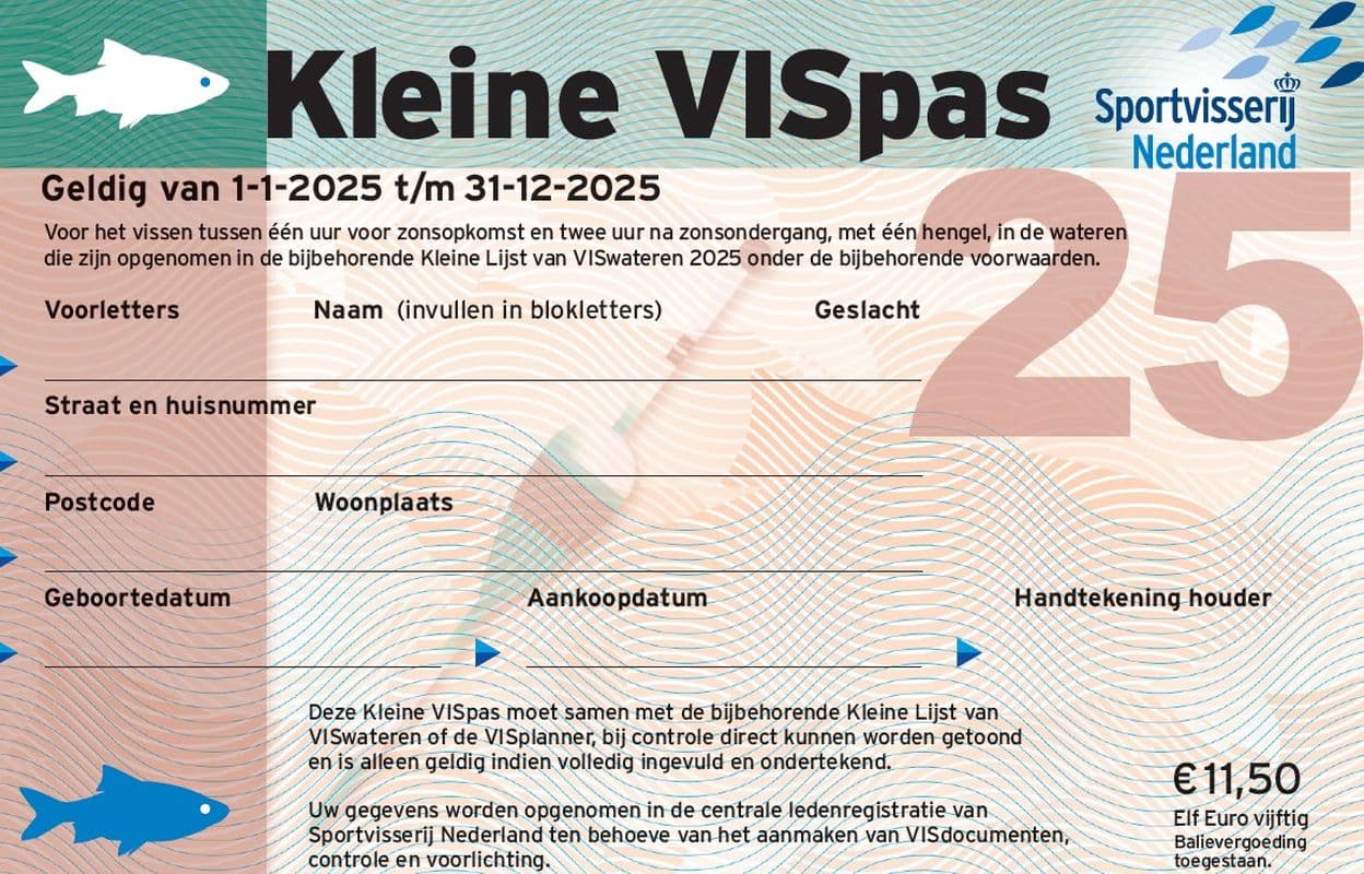 Opzeggen Kleine VISpas