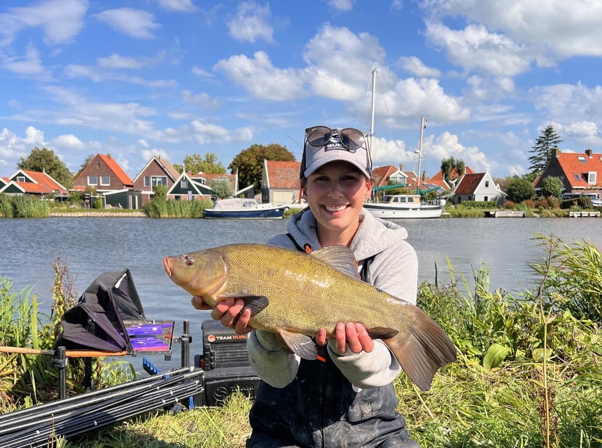 Anja Groot wint Open Nationaal Kampioenschap Dobbervissen Dames 2025
