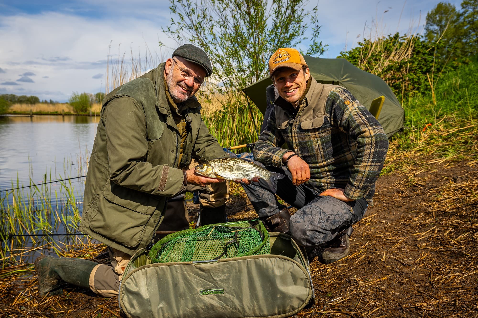 Op brasem en winde op de Eem in VIS TV (video)